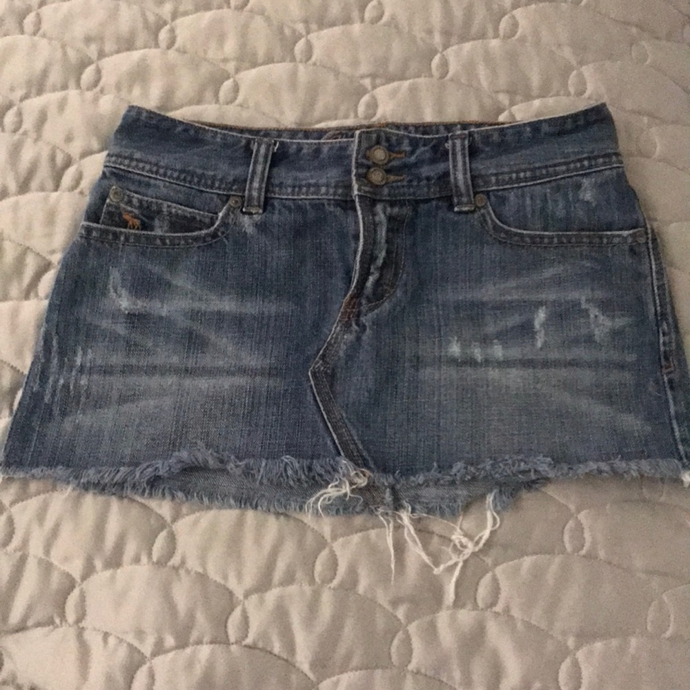 Abercrombie and Fitch Denim Skirt.